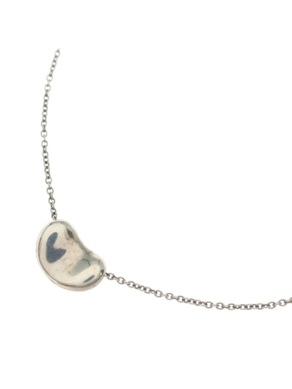 Tiffany & Co Bean Pendant Silver